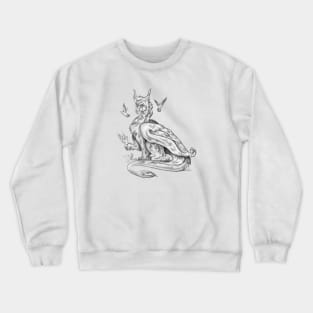 Furry Dragon Crewneck Sweatshirt